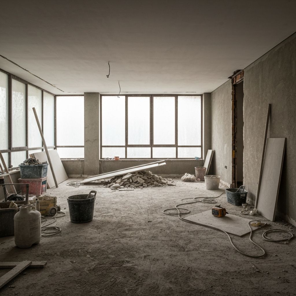 빌라 리모델링 후 청소 청소 전